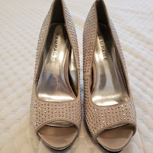 Rampage Sparkley Heels